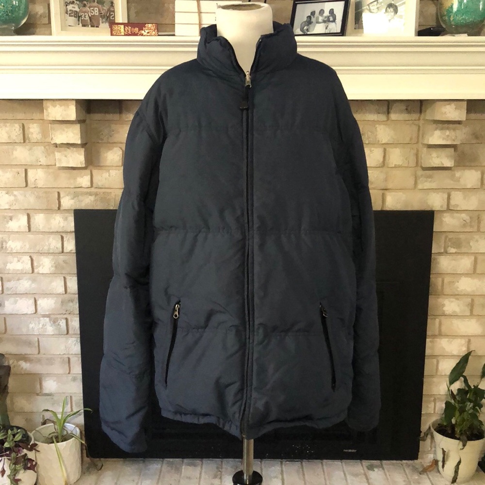 Eddie Bauer Premium Goose Down Puffer Coat size Large Tall